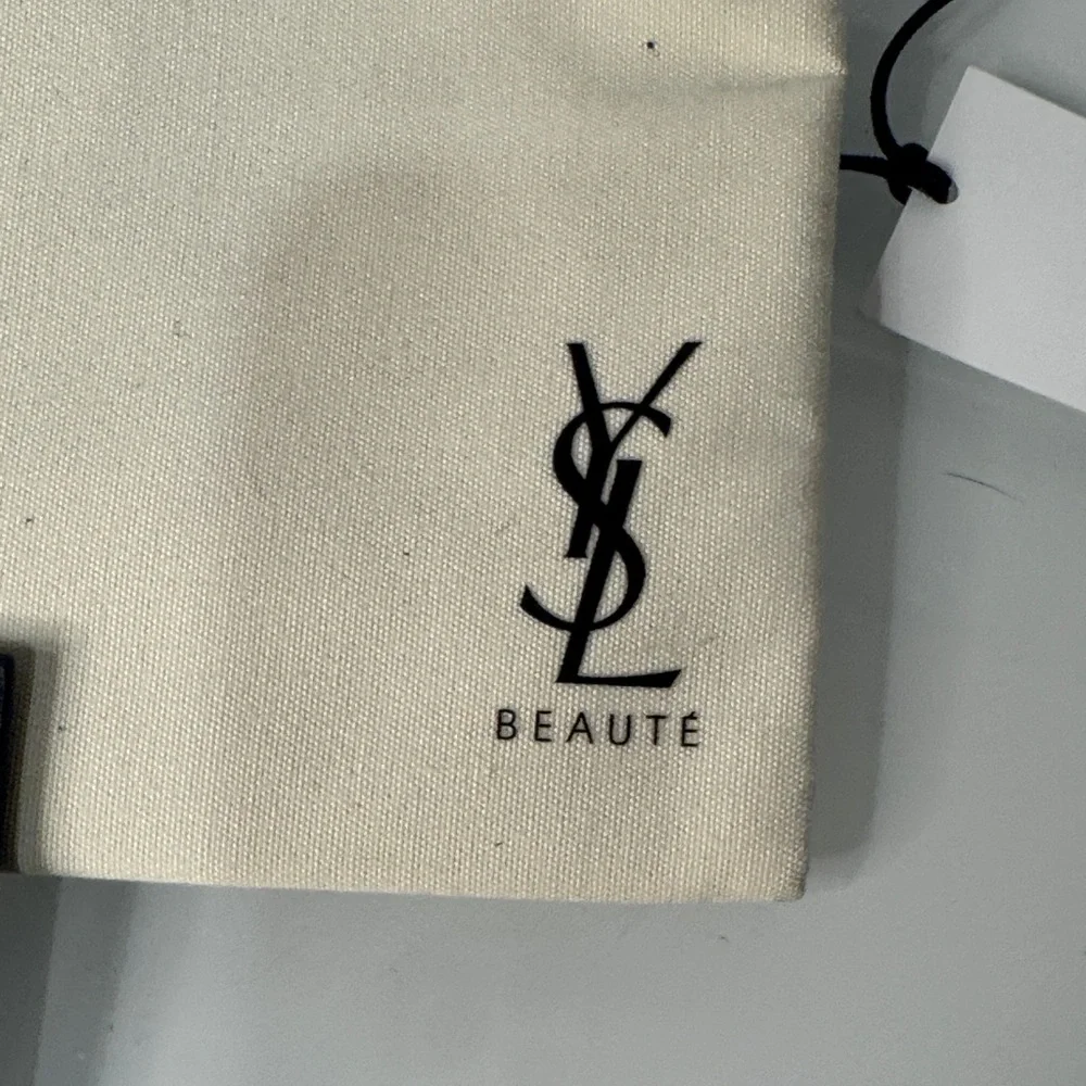 YSL Beauté Cream and Black Pouch with mirror